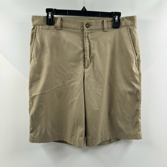Nike Other - Nike Men’s Khaki Dri-FIT Golf Shorts – Size 32/M, Zipper Fly